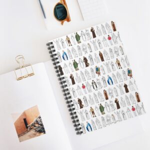 1258385379900888216_2048.jpeg All Saints Collection Spiral Notebook