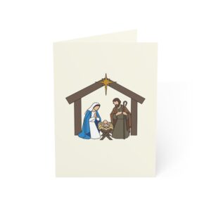 Nativity Christmas Card