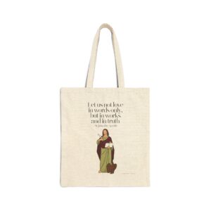 2186983566772539594_2048-1.jpeg St. John the Apostle Canvas Bag — Love in Works and Truth