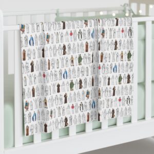 All Saints Collection Baby Swaddle Blanket